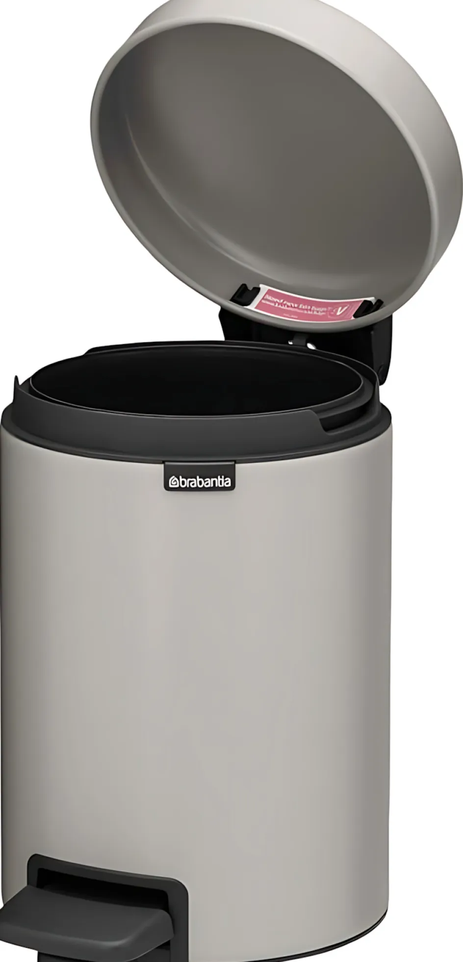 Hot Brabantia Newlcon Pedalspand , Lysegrå