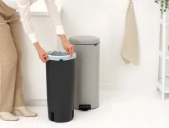 Discount Brabantia Newlcon Pedalspand , Lysegrå