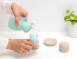 Outlet Brabantia Opvaskebørste m. Sæbedispenser, Soft Beige