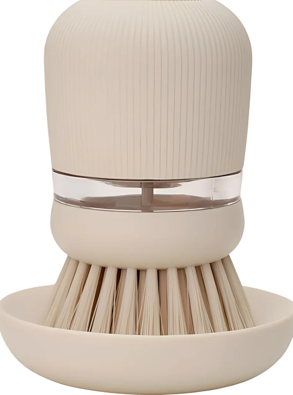 Outlet Brabantia Opvaskebørste m. Sæbedispenser, Soft Beige