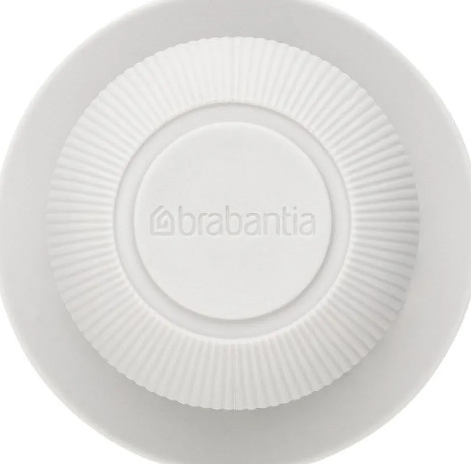 New Brabantia Opvaskebørste m. Sæbedispenser, Lysegrå