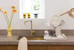 Outlet Brabantia Opvaskestativ m. Bakke , Soft Beige