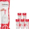 Brabantia Affaldsspande Og Tilbehør|Affaldsspande > PerfectFit Affaldspose Y 120 stk. 20 L, Hvid