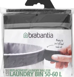 Sale Brabantia Pose til Vasketøjskurv , Grå