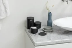 Outlet Brabantia ReNew Opbevaringsdåser 3 stk. H11,4 cm, Mørkegrå