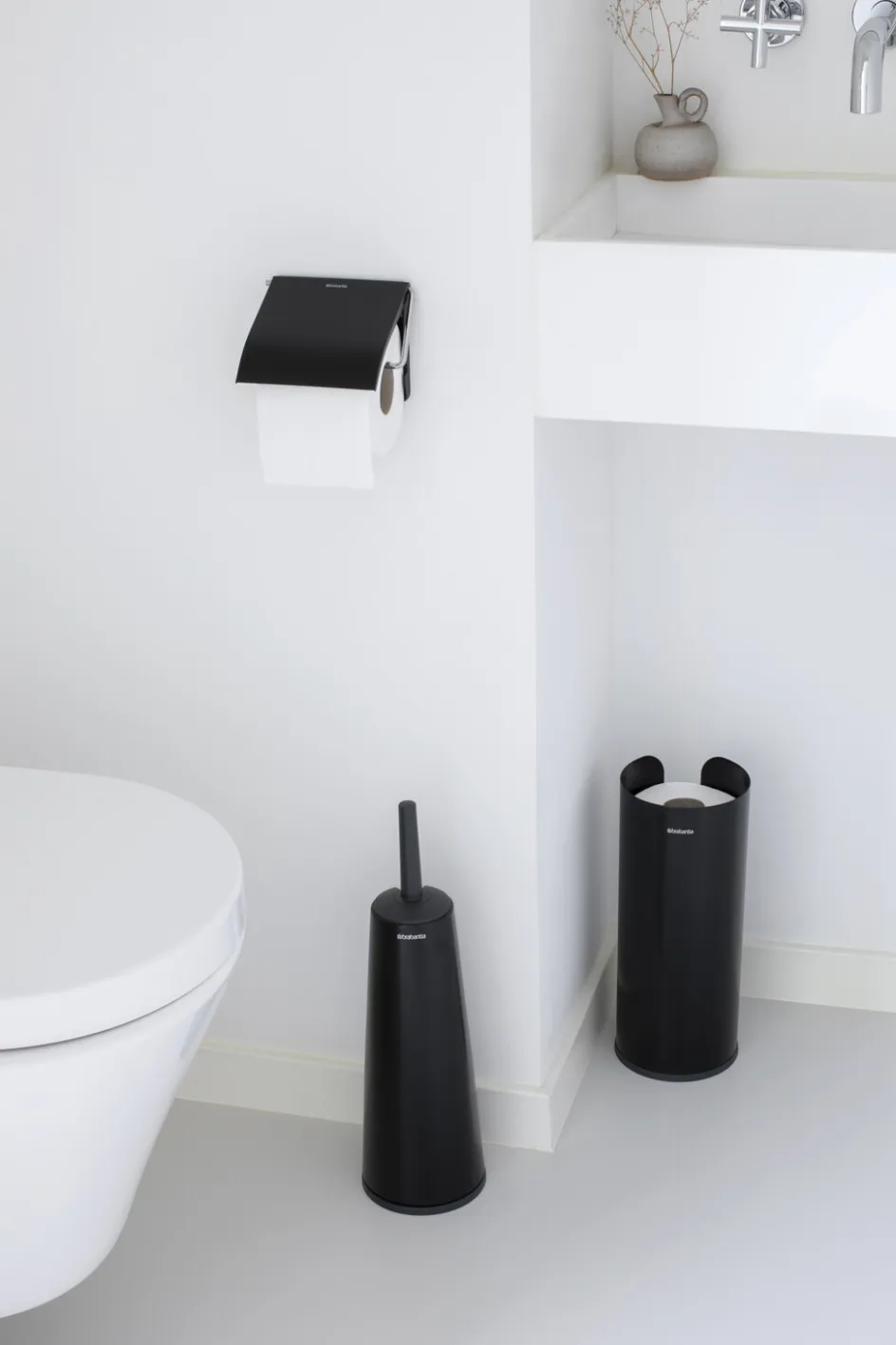 Online Brabantia ReNew Toiletrulleholder, Mat Sort