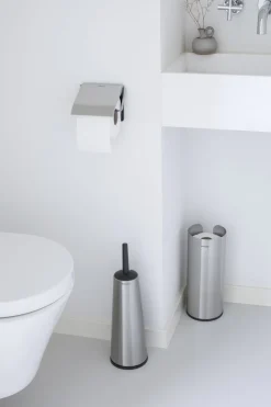 Discount Brabantia ReNew Toilettilbehørssæt 3 Dele, Mat Stål
