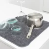 Clearance Brabantia Sink-Side Microfiberopvaskemåtte 47 cm, Mørkegrå