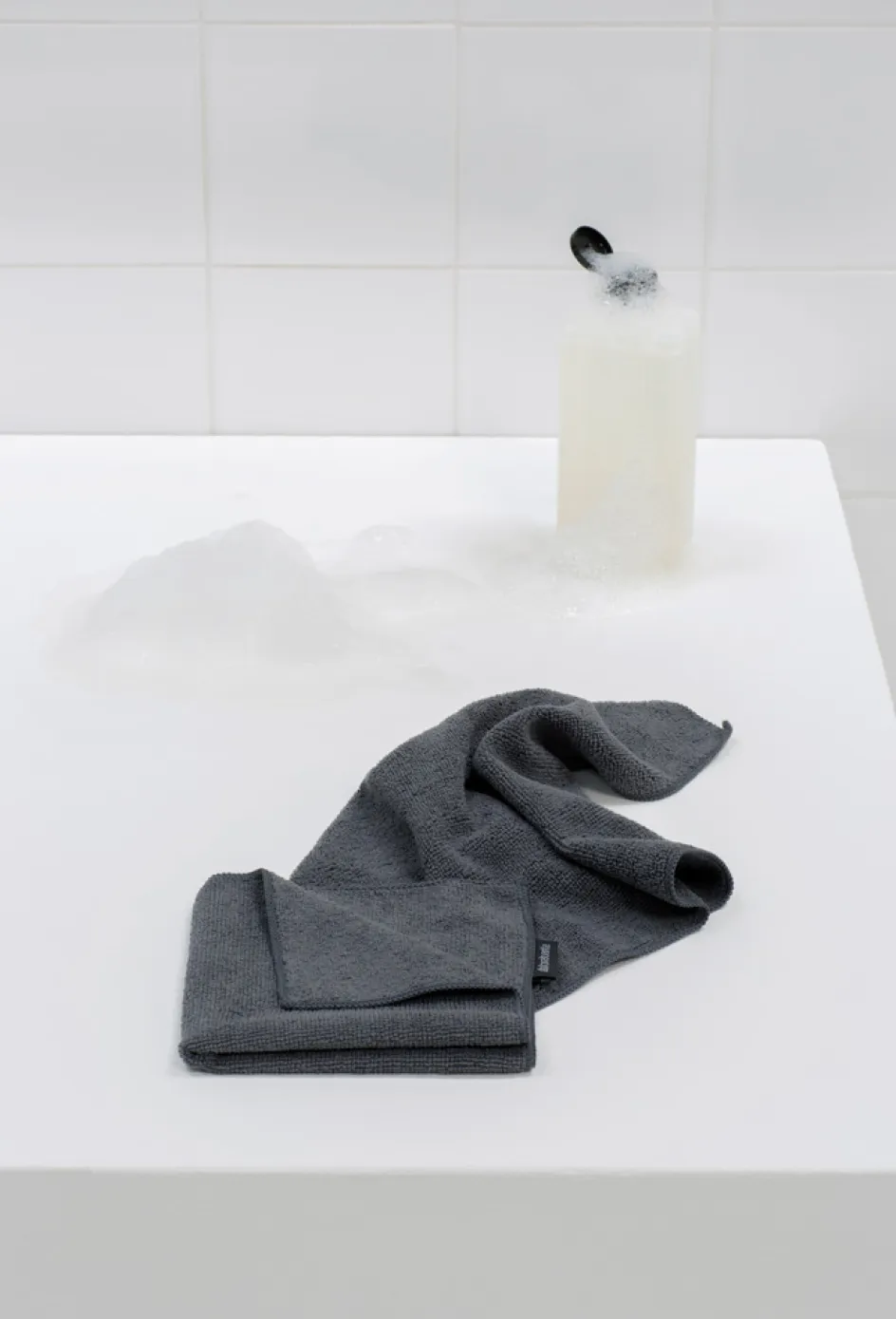 Brabantia Sink-Side Microfiberkarklud 2 stk. 30x30 cm, Mørkegrå