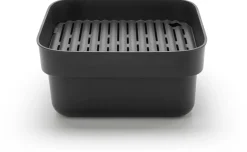 Clearance Brabantia Sink-Side Opvaskebalje m. Rist 37,4 cm, Mørkegrå