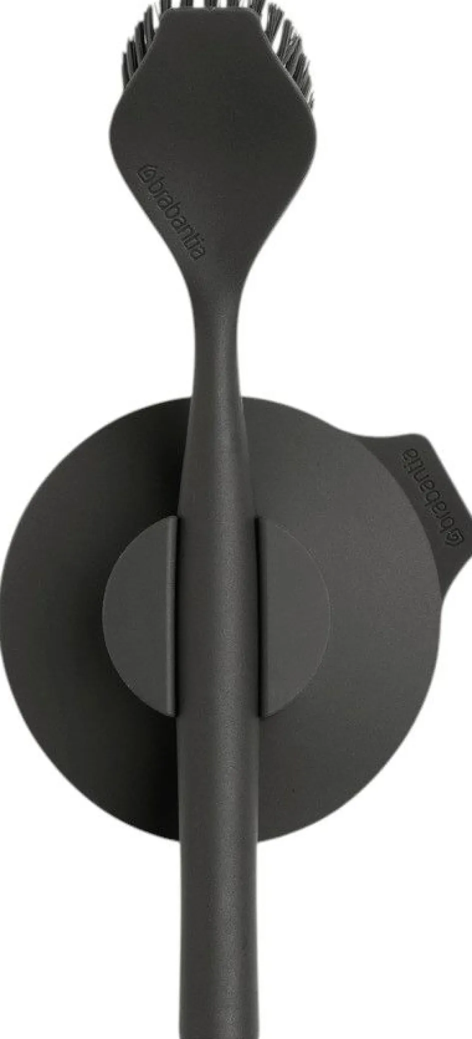 Discount Brabantia Sink-Side Opvaskebørste m. Sugekop, Mørkegrå