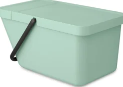 Discount Brabantia Sort & Go Affaldsspand Stabelbar 20 L, Jade Green