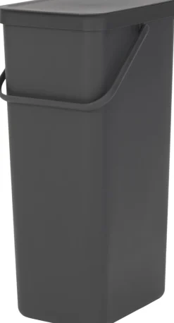 Best Brabantia Sort & Go Affaldsspand m. Låg 40 L, Grå