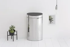 Outlet Brabantia Touch Affaldsspand , Brilliant Steel