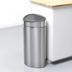 Brabantia Touch Affaldsspand , Fingerprint Proof Mat Stål