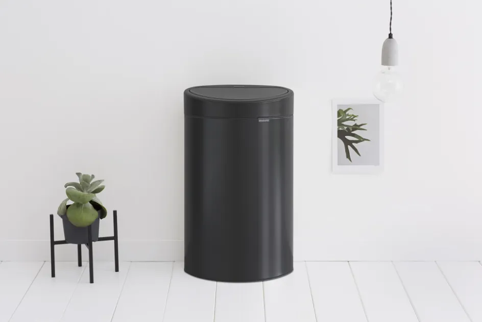 Best Brabantia Touch Affaldsspand , Mat Sort