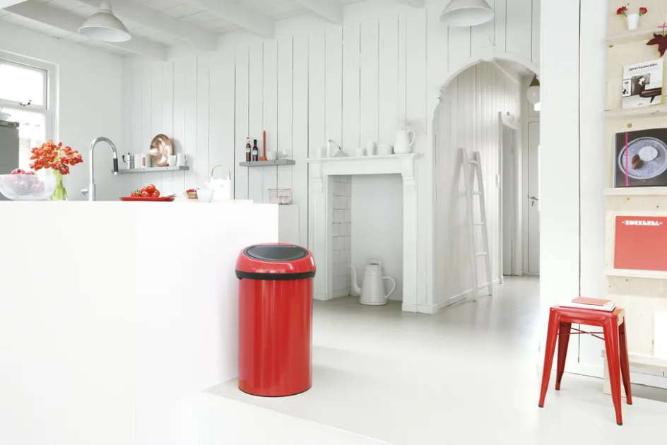 Discount Brabantia Touch Affaldsspand , Passion Red