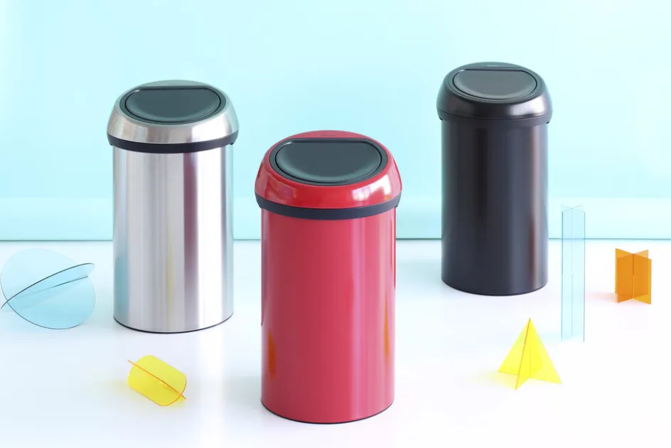 Discount Brabantia Touch Affaldsspand , Passion Red