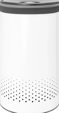 Best Brabantia Vasketøjskurv m. Låg , Hvid/Sort