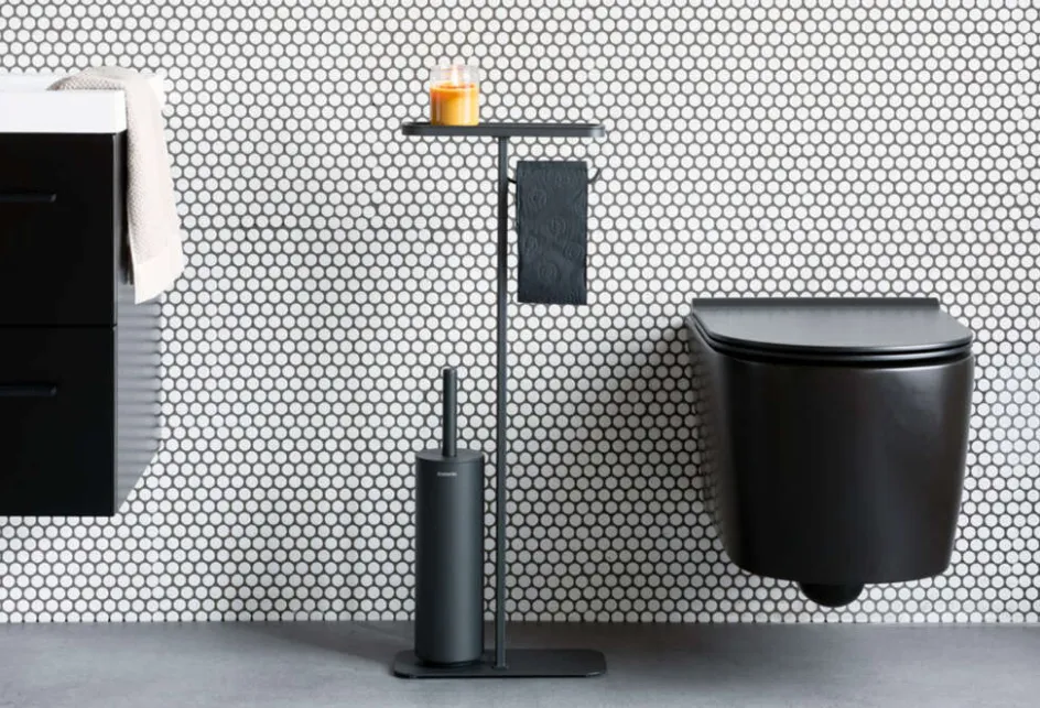 Online Brabantia Mindset Toilet Butler, Mineral Infinite Grey