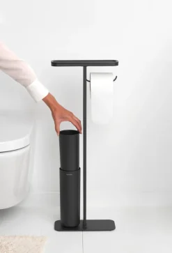 Online Brabantia Mindset Toilet Butler, Mineral Infinite Grey