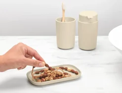 Hot Brabantia ReNew Badeværelsessæt 3 Dele, Soft Beige