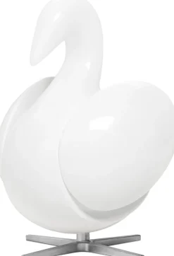 Best Svane Figuren 12,5 cm, Hvid / Stål Stue|Træfigurer Og Figurer
