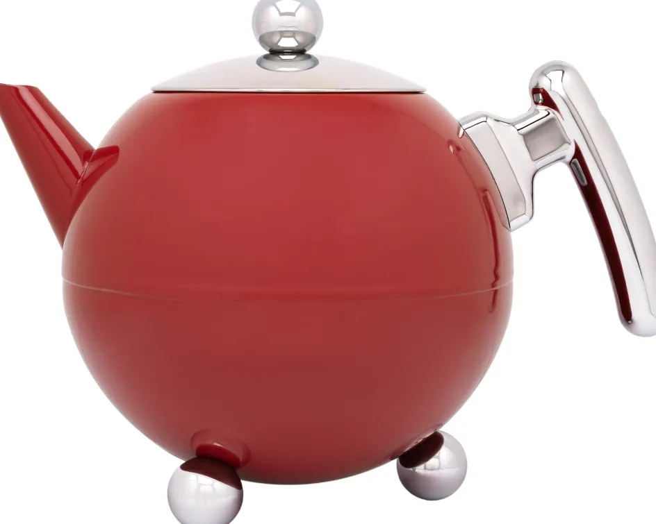 Outlet Bredemeijer Duet Bella Ronde Tekande 1,2 L, Carmine Red