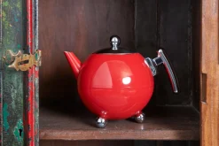 Outlet Bredemeijer Duet Bella Ronde Tekande 1,2 L, Carmine Red