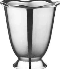 Online Broste Copenhagen Beatrice Vinkøler H23 cm, Sølvfinish