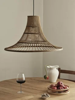 New Broste Copenhagen Ciba Lampeskærm Ø50 cm, Bambus