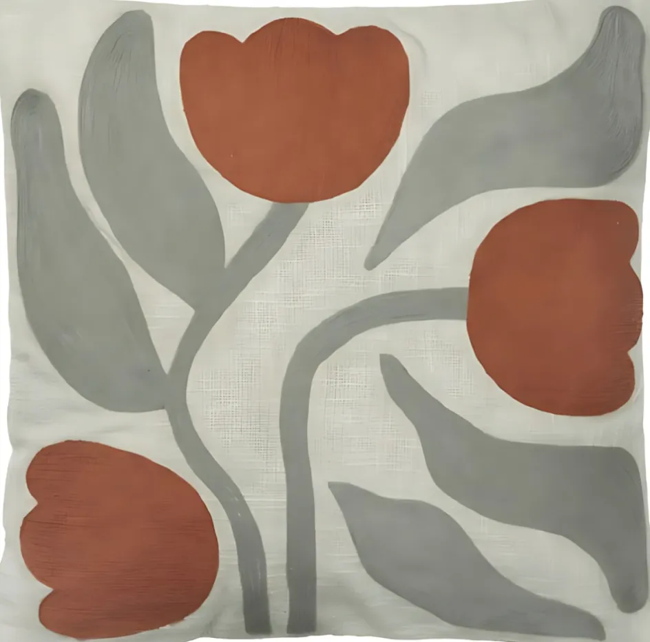 Clearance Broste Copenhagen Dora Pudebetræk 50x50 cm, Grøn