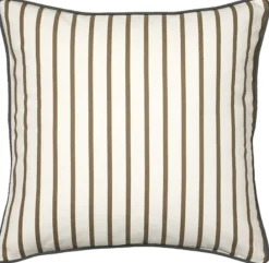 Broste Copenhagen Soveværelse|Puder Og Betræk > Franca Pudebetræk 50x50 cm, Kangaroo Brown/Castle Beige