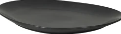 Sale Broste Copenhagen Limfjord Tallerken , Dark Grey