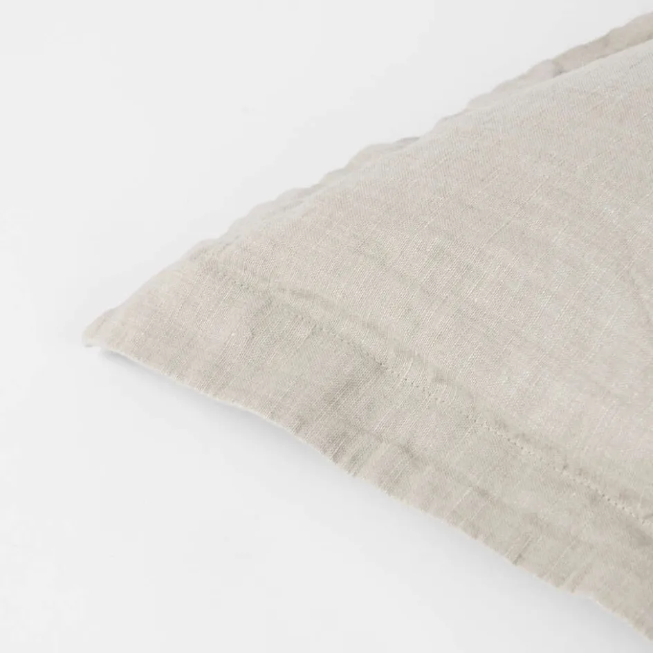 Outlet Broste Copenhagen Linn Pudebetræk , Dove Grey