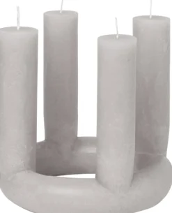 Broste Copenhagen Stearinlys|Led Stearinlys > Lucille Sculpture Stearinlys H18 cm,