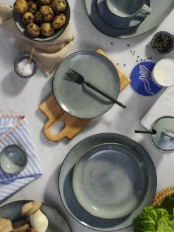 New Nordic Sea Tallerken , Soft Blue Desserttallerkener