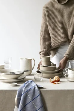 Broste Copenhagen Skåle|Spisestue > Nordic Vanilla Ø7xH2 cm, Cream w. Grains