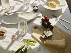 New Nordic Vanilla Dyb Pastatallerken 29 cm, Cream w. Grains Pastatallerkener|Dybe Tallerkener