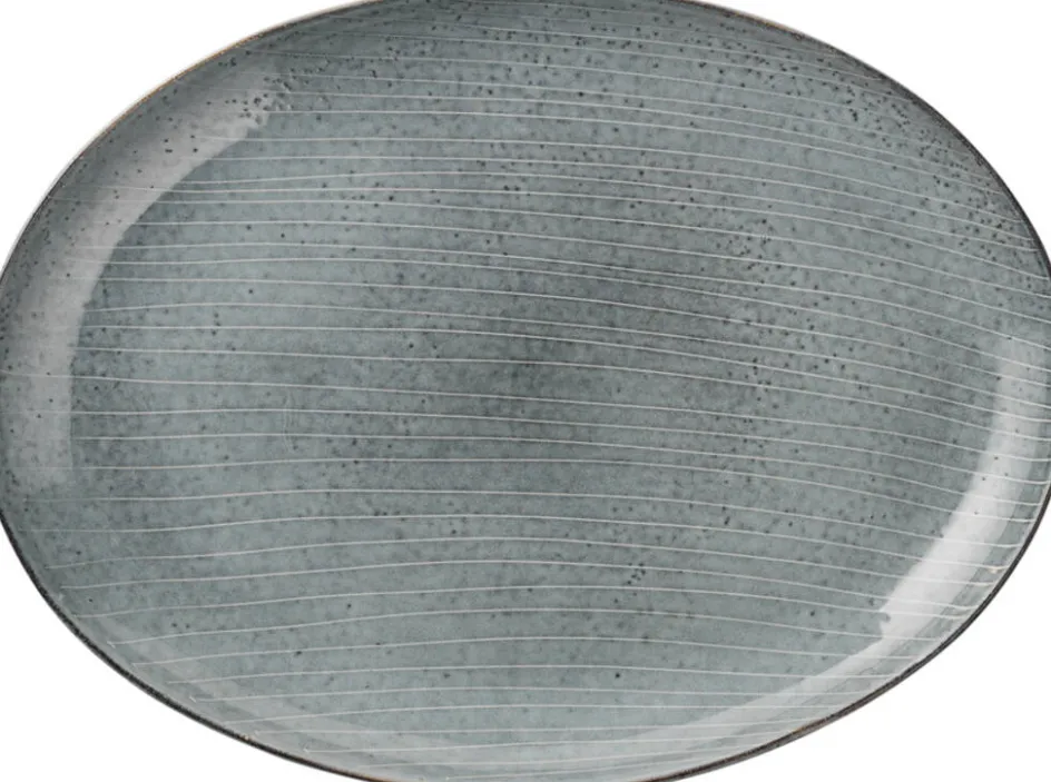 Online Broste Copenhagen Nordic Sea Tallerken 35,5 cm, Soft Blue