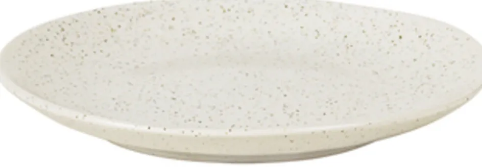 Best Broste Copenhagen Nordic Vanilla Tallerken , Cream w. Grains