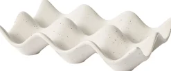 Broste Copenhagen Nordic Vanilla Æggebakke 10x15 cm, Cream w. Grains
