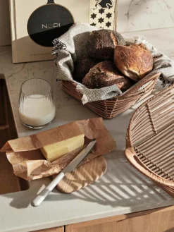 New Broste Copenhagen Safi Kurv 30x50 cm, Rattan