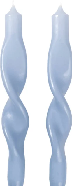 Broste Copenhagen Stearinlys|Led Stearinlys > Twist Kronelys 2 stk. 23 cm,