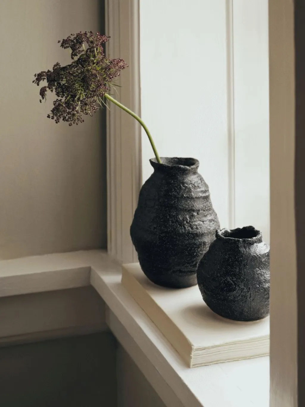 Discount Alma Vase H, Sort Stue|Vaser