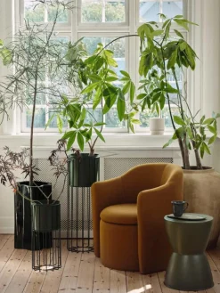 Hot Fenja Planteopsats 2 stk, Grape Leaf Green Stue|Urtepotter Og Krukker