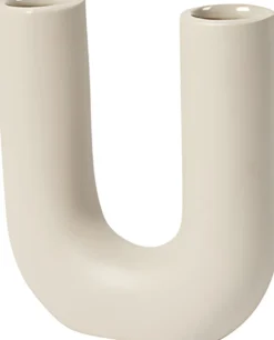 Best Broste Copenhagen Hector Vase H, Dove Grey