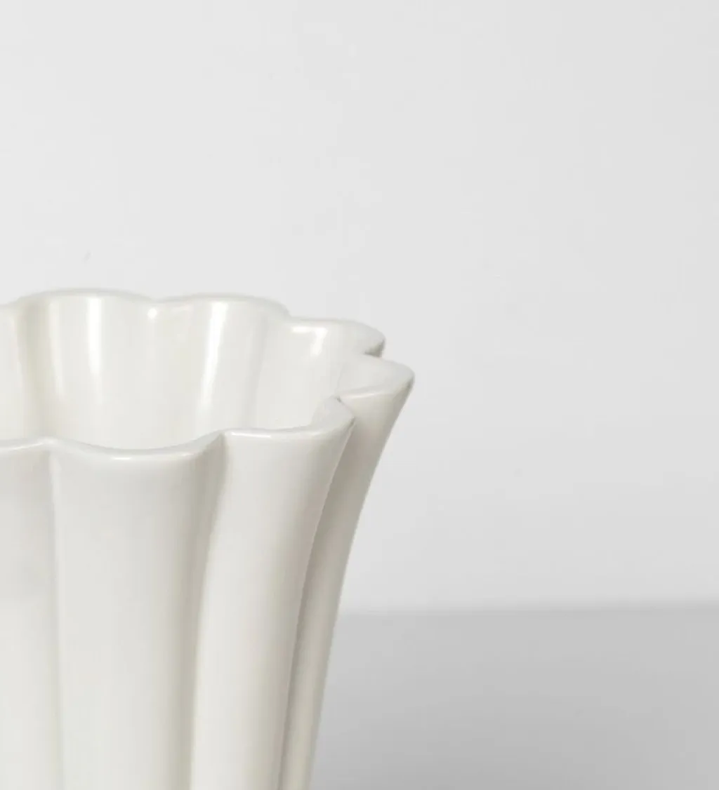 Online Heli Vase H, Cream Stue|Vaser