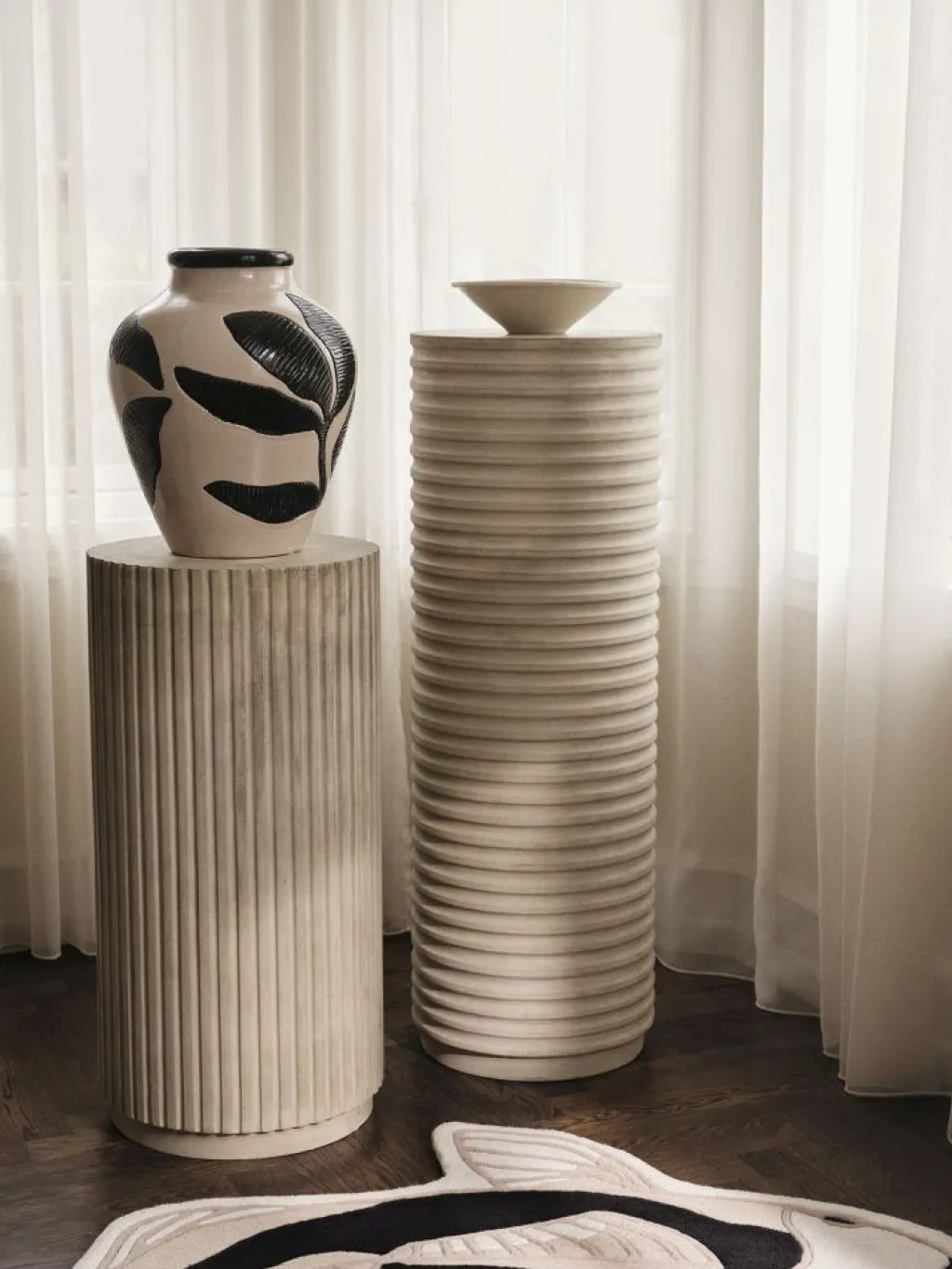 Broste Copenhagen Stue|Vaser > Herbert Vase H, Sort