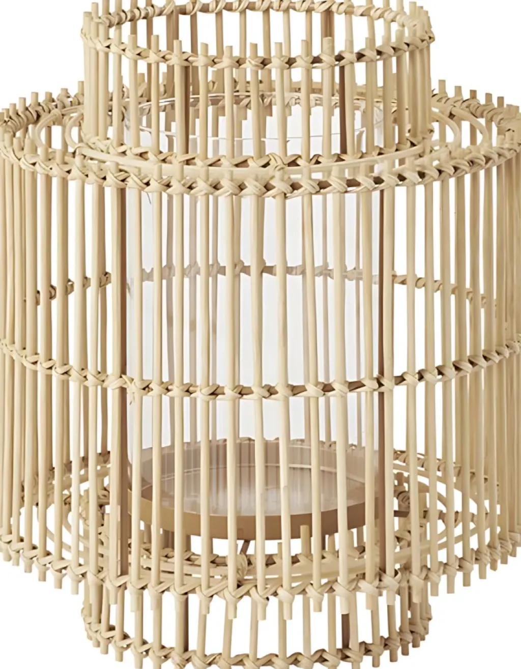 Clearance Kajsa Lanterne H, Bambus Lanterner